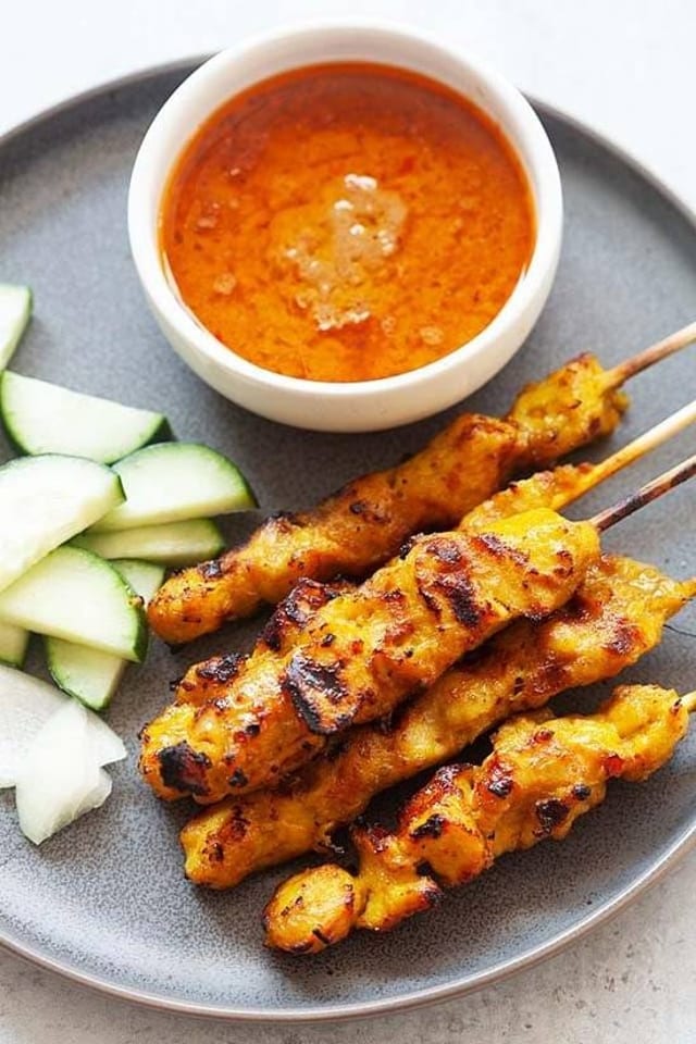 TrayA - Chicken Satay (20).