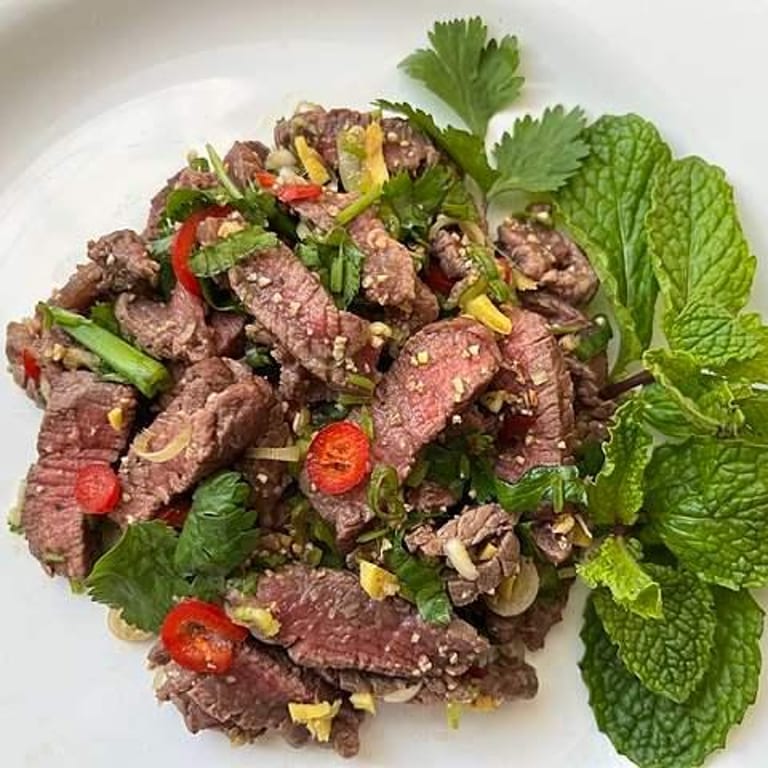 Delicious Spicy Beef Salad